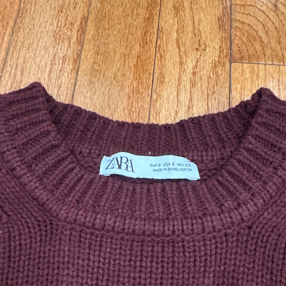 Burgundy Sweater - Picture 2 of 5